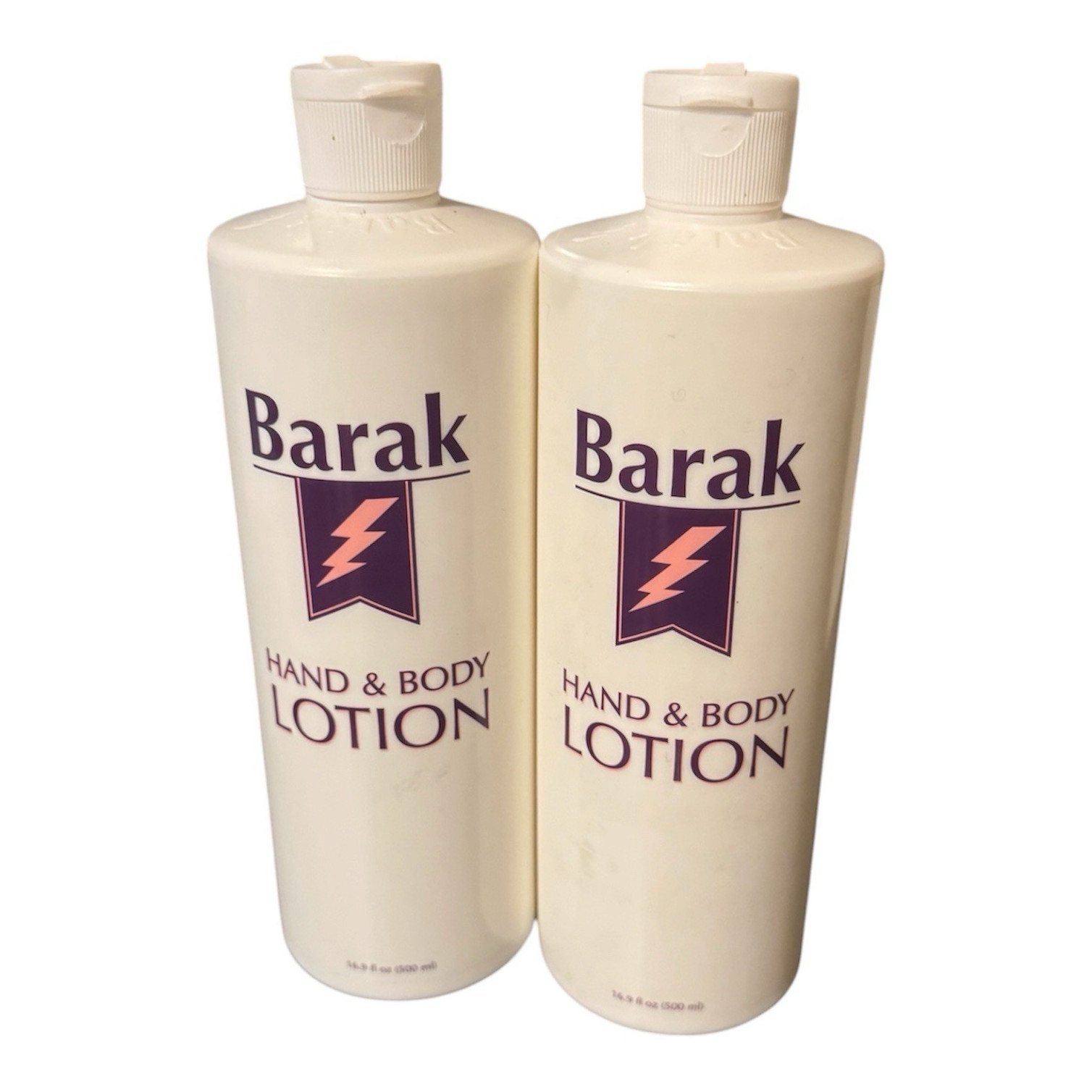 Barak Hydrating Hand & Body Lotion Glycerin Daily Use 16.9 fl oz 2 Bottles