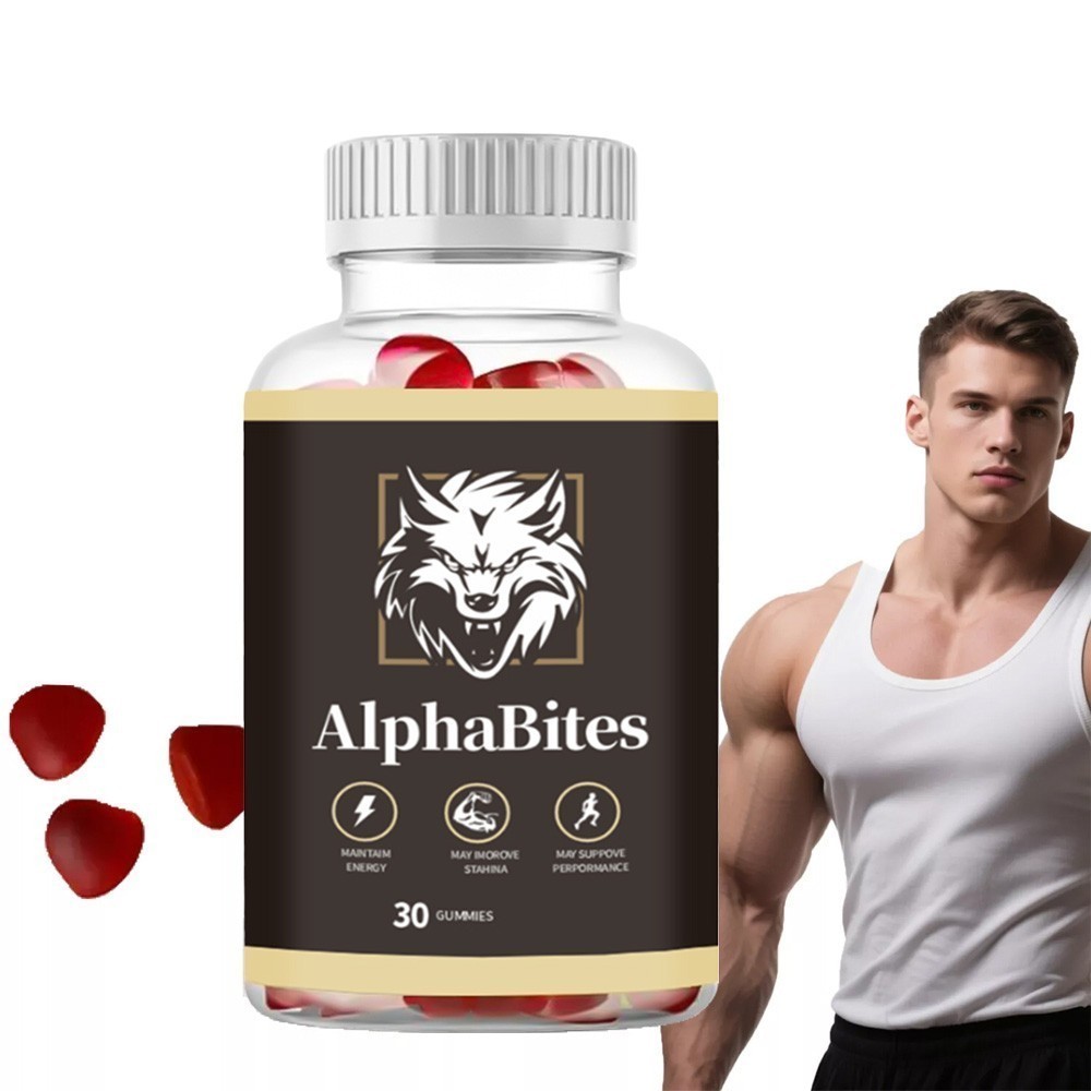 NEW Alpha Bites Gummies AlphaBites Max Performance Gummy (1 Month Supply) 1-3PCS