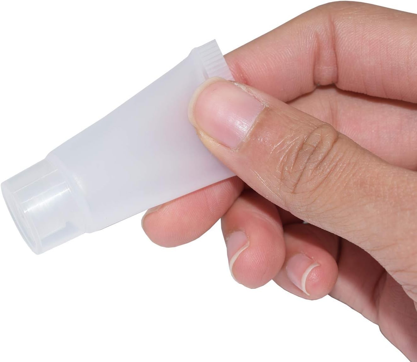 10 PCS Empty Refillable Plastic Soft Tubes Squeeze Cosmetic Bottles Packing 5ml