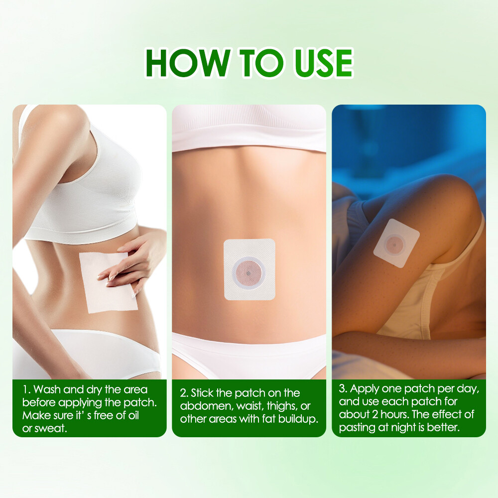 60PCS Slim Patch For Weight Loss Belly Slimming Diets Pads Detox Burn Fat USA
