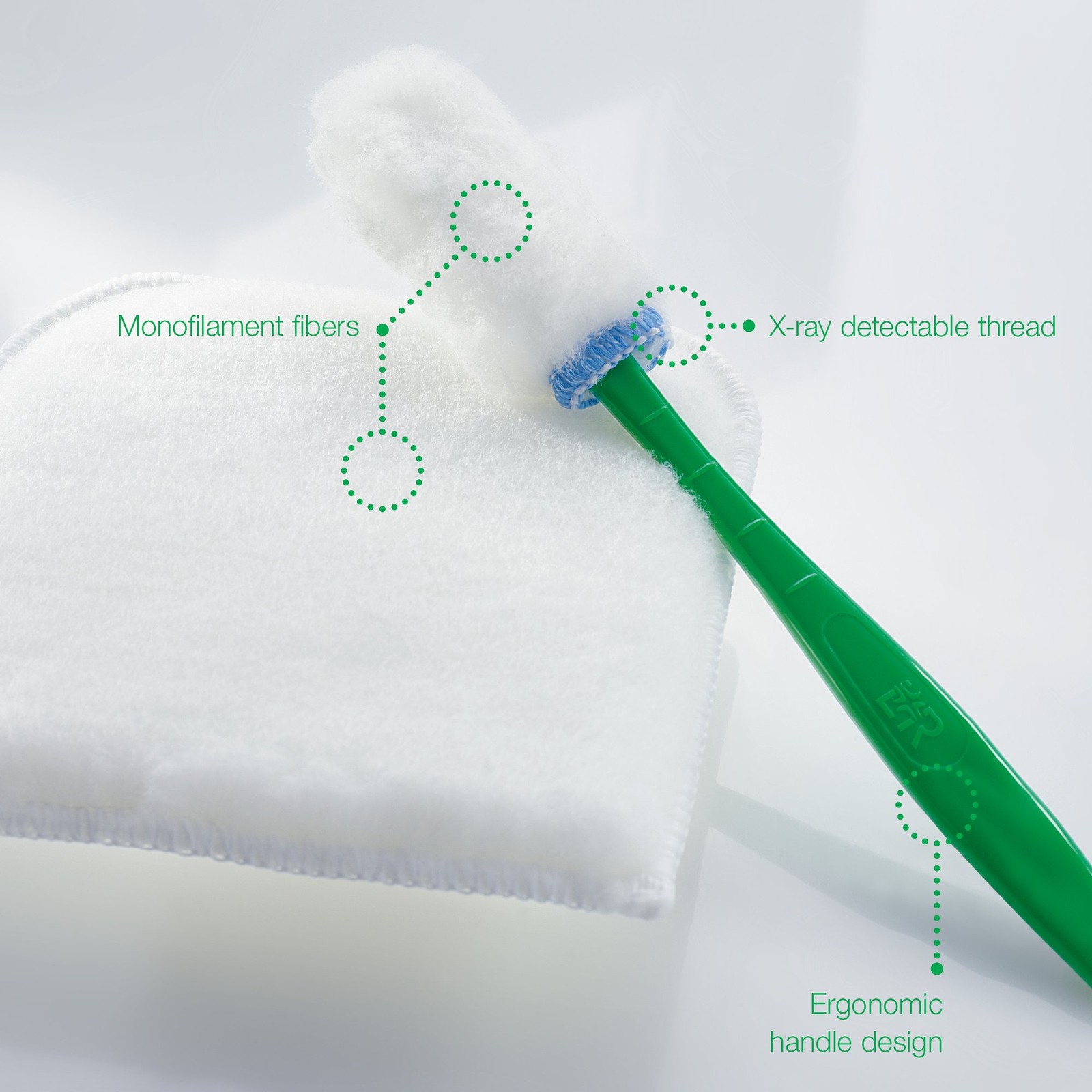 Lohmann & Rauscher Lohmann Rauscher Debrisoft Debridement Lolly Wound Bed