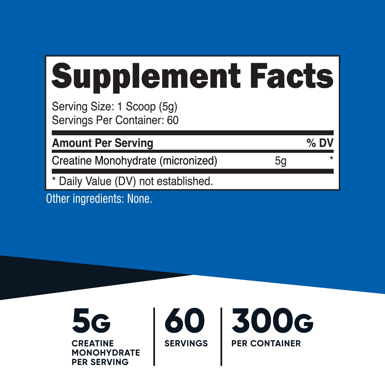 Creatine Monohydrate Powder Unflavored Micronized Creatine Monohydrate, 5G per S