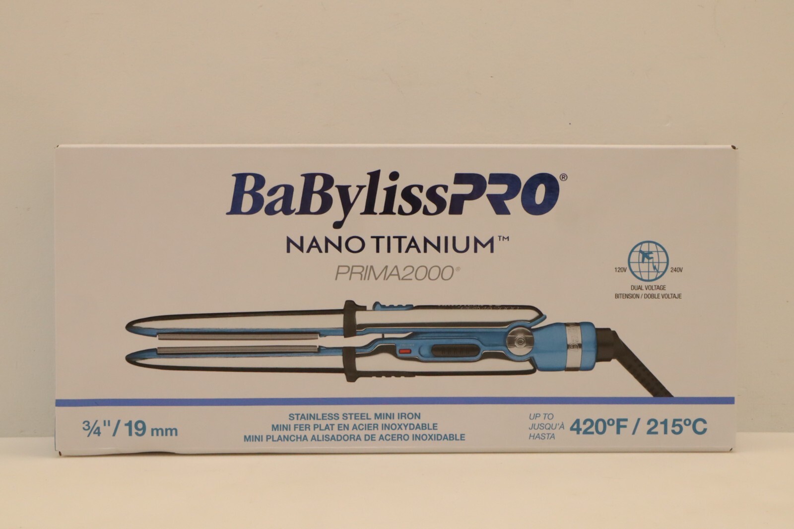BabylissPro PRIMA 2000 MINI FLAT IRON 3/4»