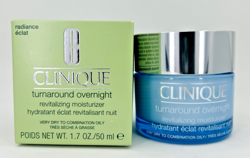 Clinique Turnaround Overnight Revitalizing Moisturizer – 1.7oz./50mL