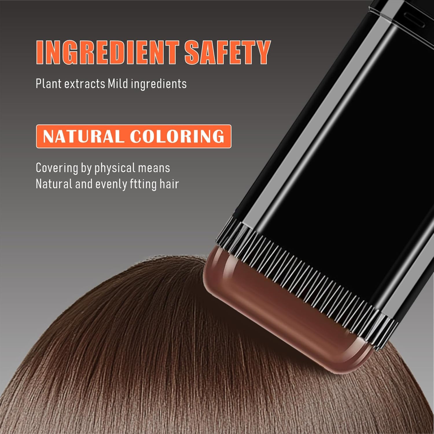 3PCS 2 in 1 Instant Hair Color Stick, Waterproof and Sweat Proof Hair Dye Stick,