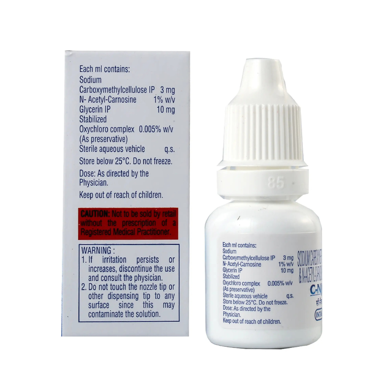 C Nac Eye Drop N-Acetyl Carnosine (C-Nac Eye Drops) – 10 ml (Long Exp. 2026)