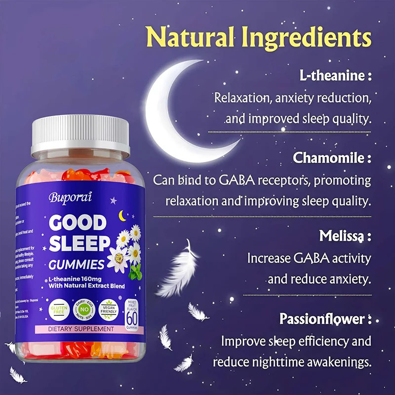 Sleep 120pcs, Fight Insomnia, Reduce Waking Time, Help Deep Sleep, Vitality