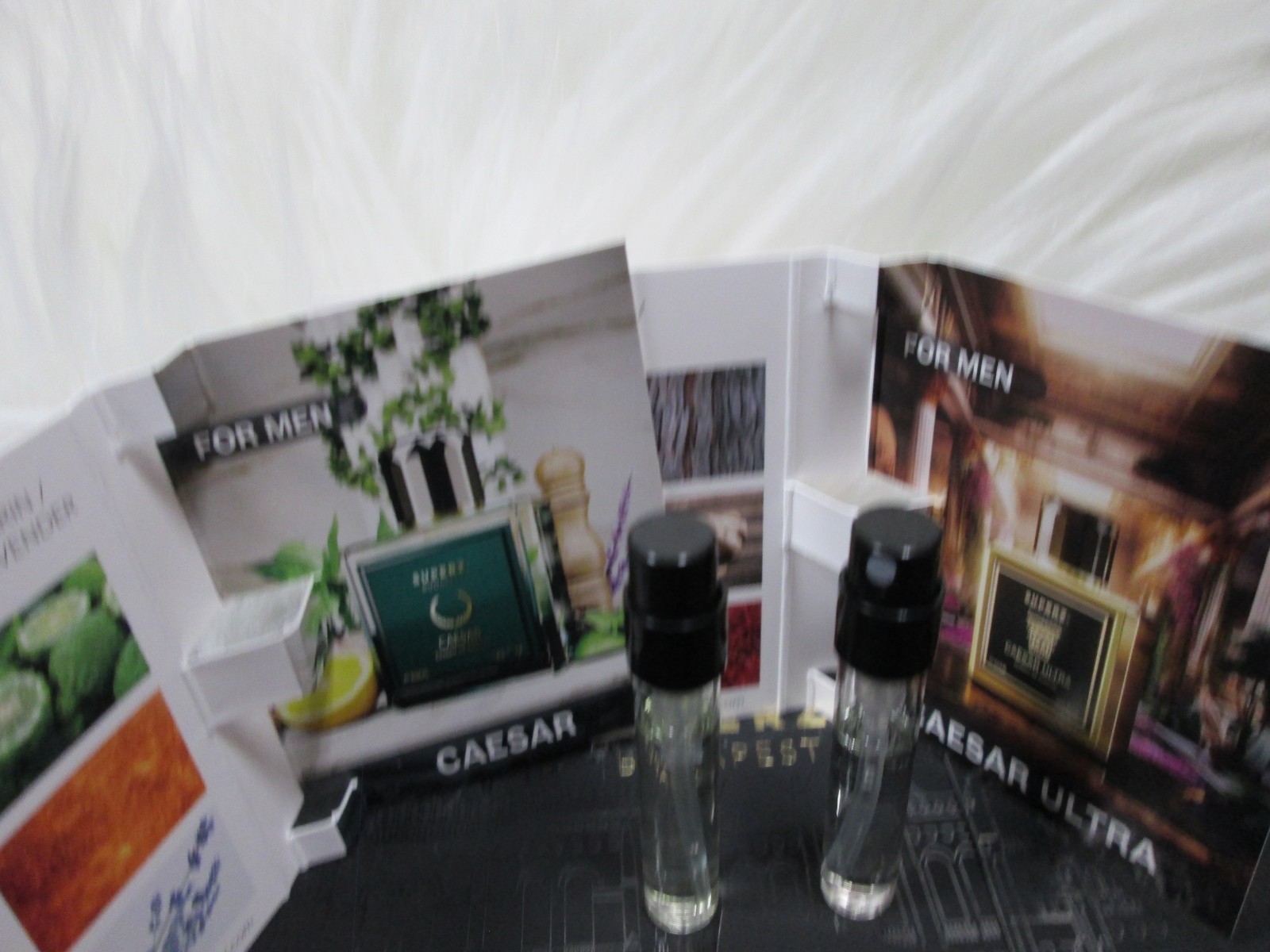 Caesar & Caesar ULTRA Extrait de parfums samples 0.06 fl oz. x 2 BEAST Mode!