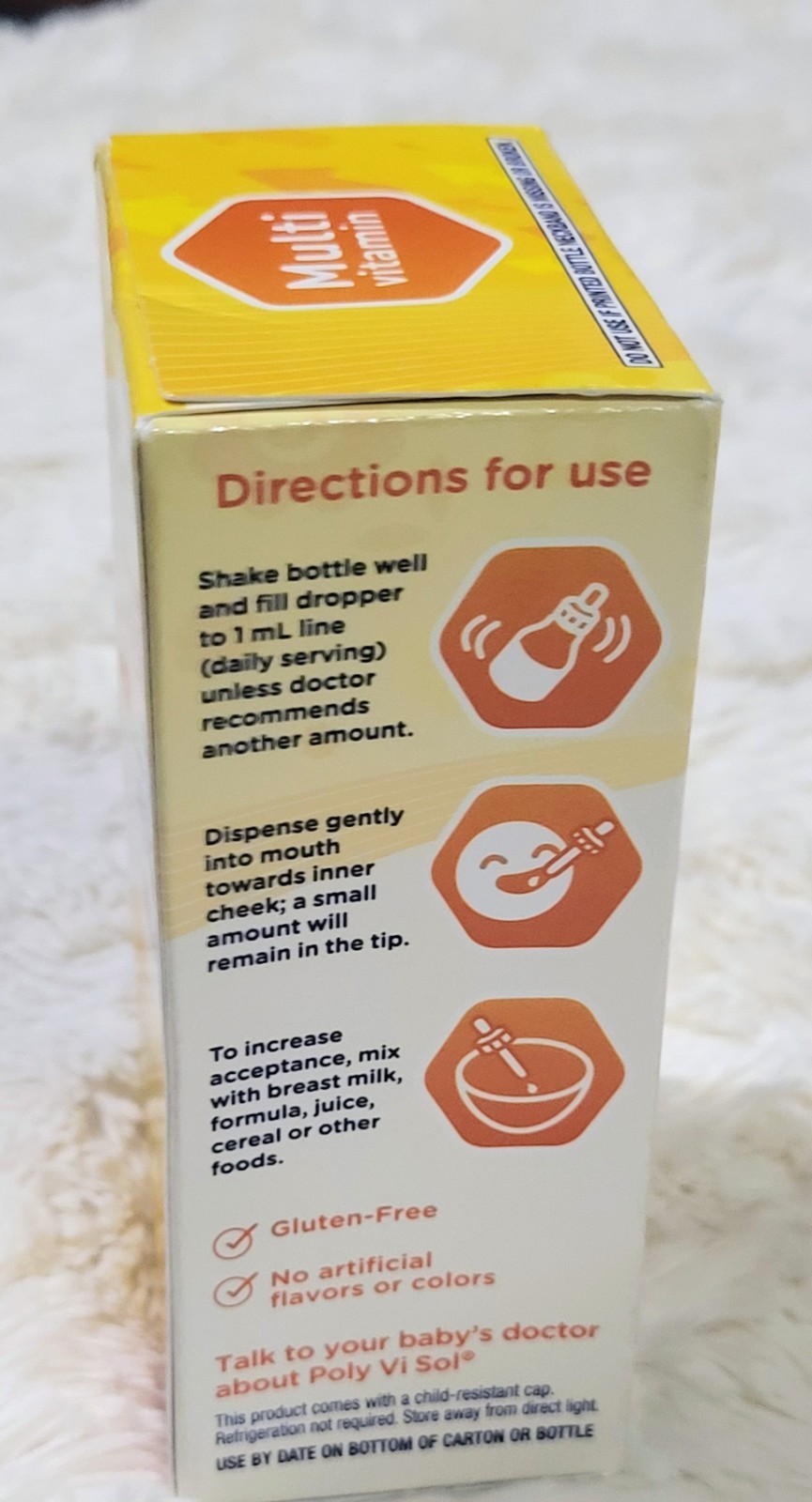 Enfamil Poly-Vi-Sol Vitamin Drops – 50 ML Each 6 To 24 Months Exp 10/26✍️✍️