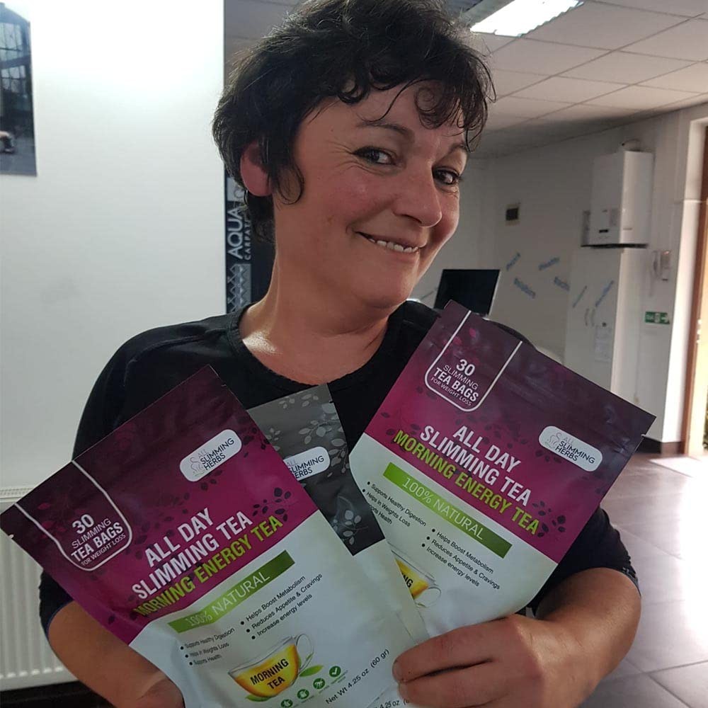 Slimming Tea for Daytime – 30-Day Supply Boosts Metabolism & Energy Levels