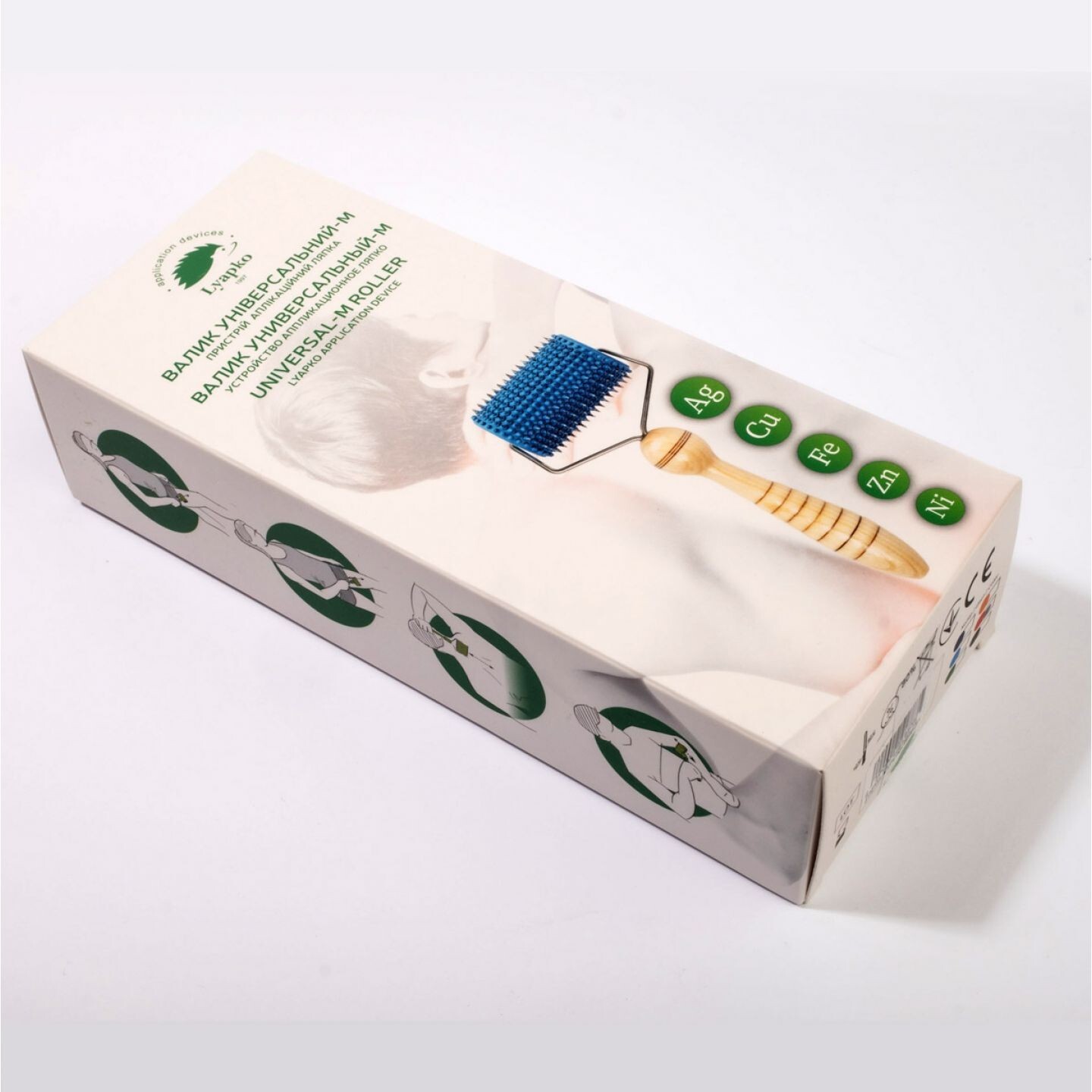 Lyapko Applicator Universal M Roller 3.5 Ag Women Men 100% Original Ukraine