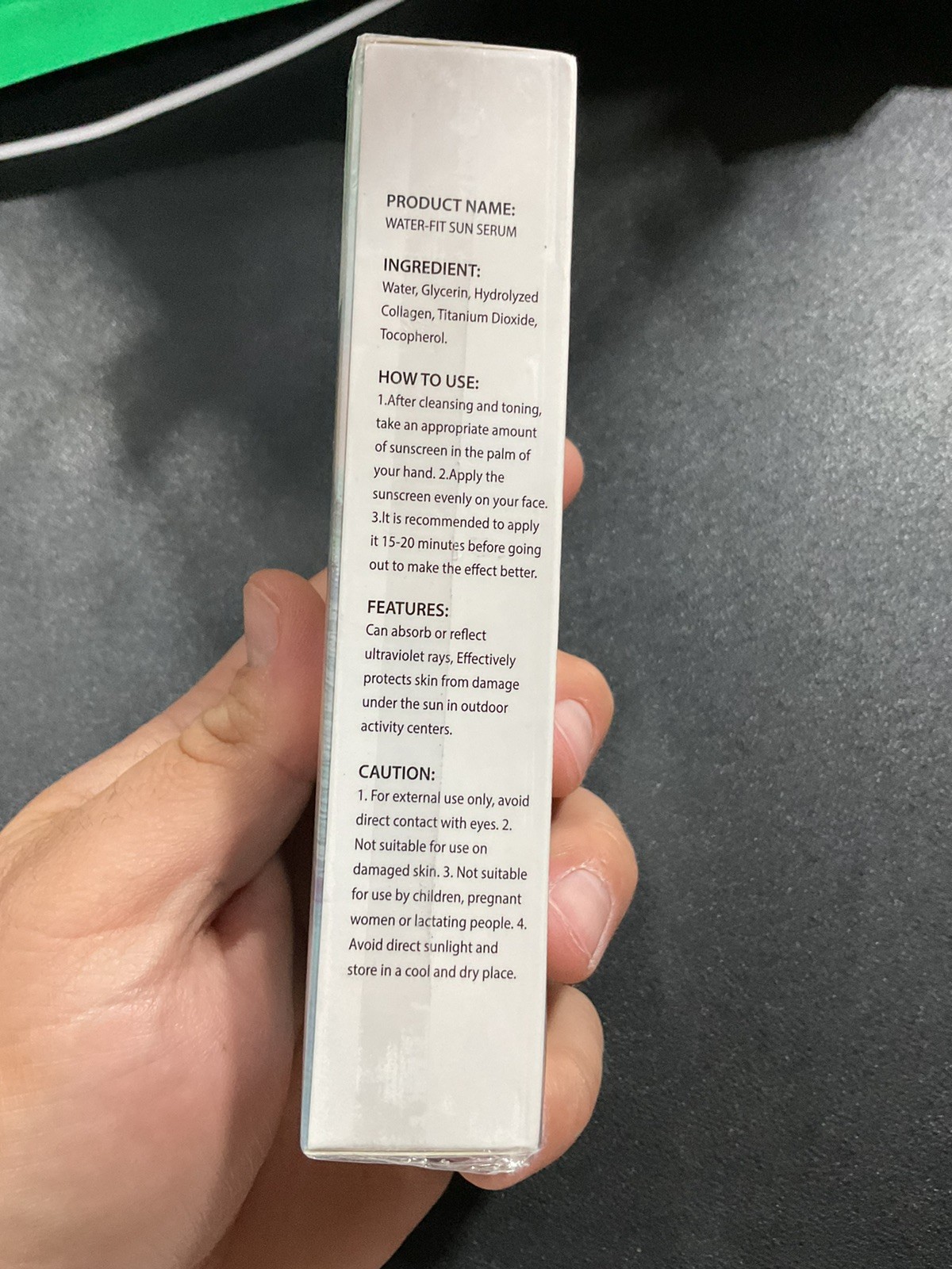 SKIN1004 Madagascar Centella Hyalu-CICA Water-fit Sun Serum 50ml – Made in Korea