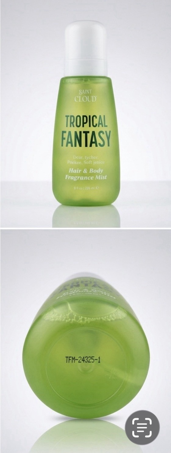 Saint Cloud Tropical Fantasy Hair & Body Fragrance Mist Spray 8 fl oz