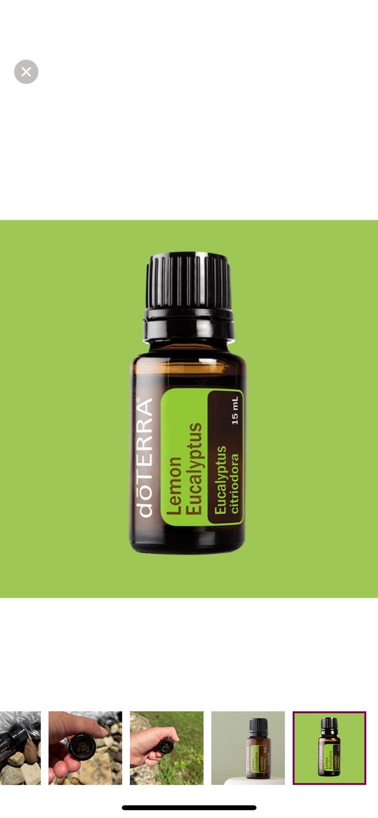 doTERRA Lemon Eucalyptus Oil 15 mL Bottle New, never used. EXPIRED – 09/2024
