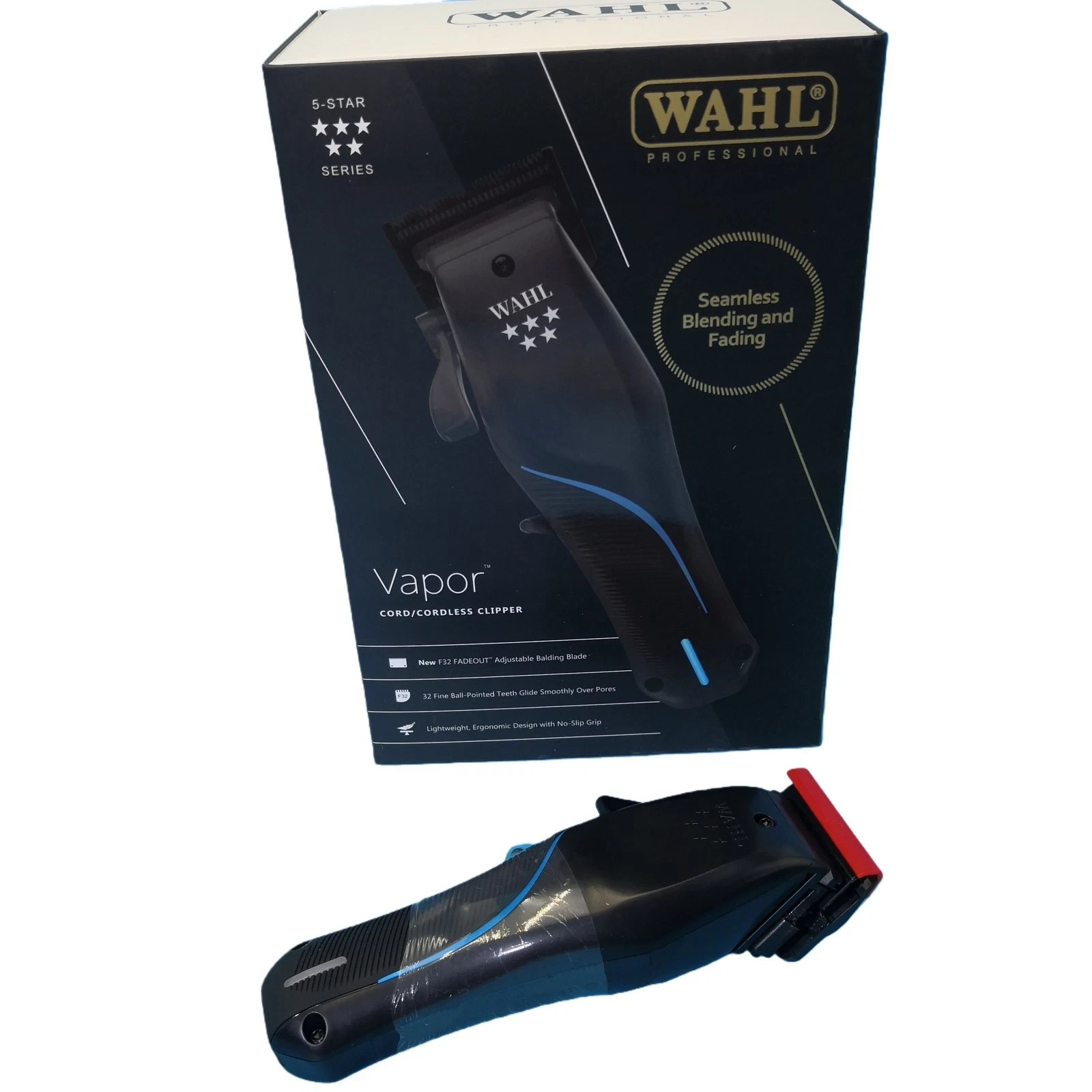 Wahl Professional 5-Star Vapor Clipper F32 Fadeout Blade Cord/Cordless Barber