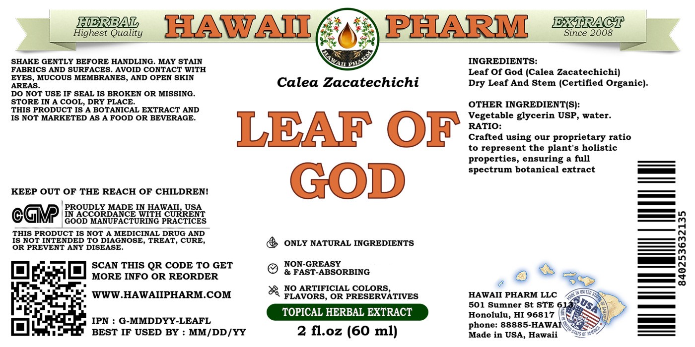 Leaf of God Herb Tincture