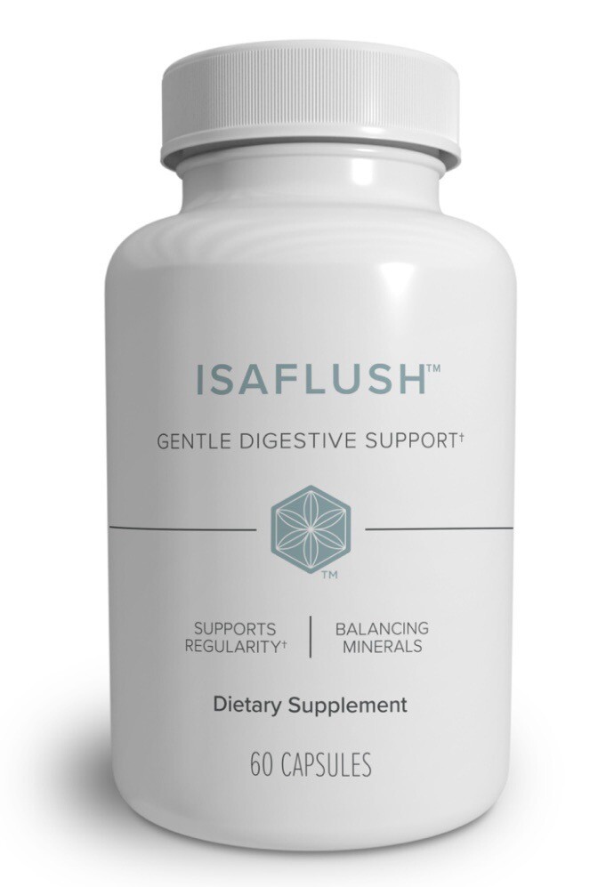 Isagenix IsaFlush 60 Capsules Gentle Digestive Support Exp 01/26 Free Shipping