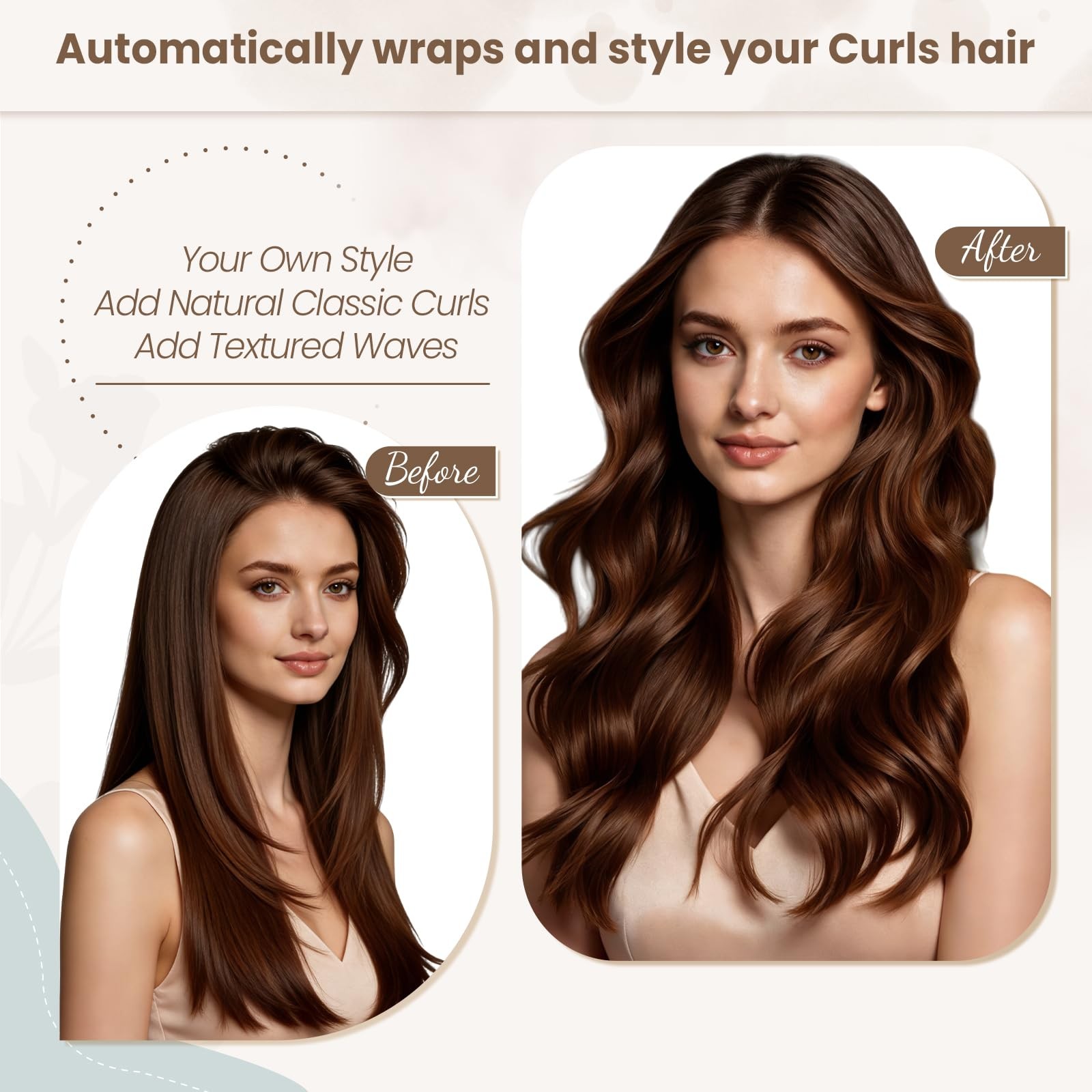 1.6IN Long Hair Barrels Attachment Compatible with Dyson Airwrap HS01 HS05 HS…