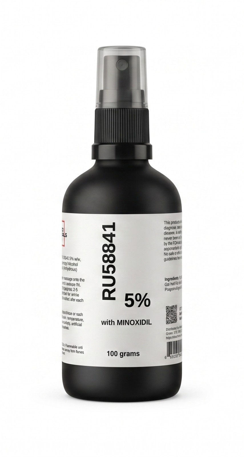 RU58841 5% with Minoxidil, 100 grams / 4 fl. oz