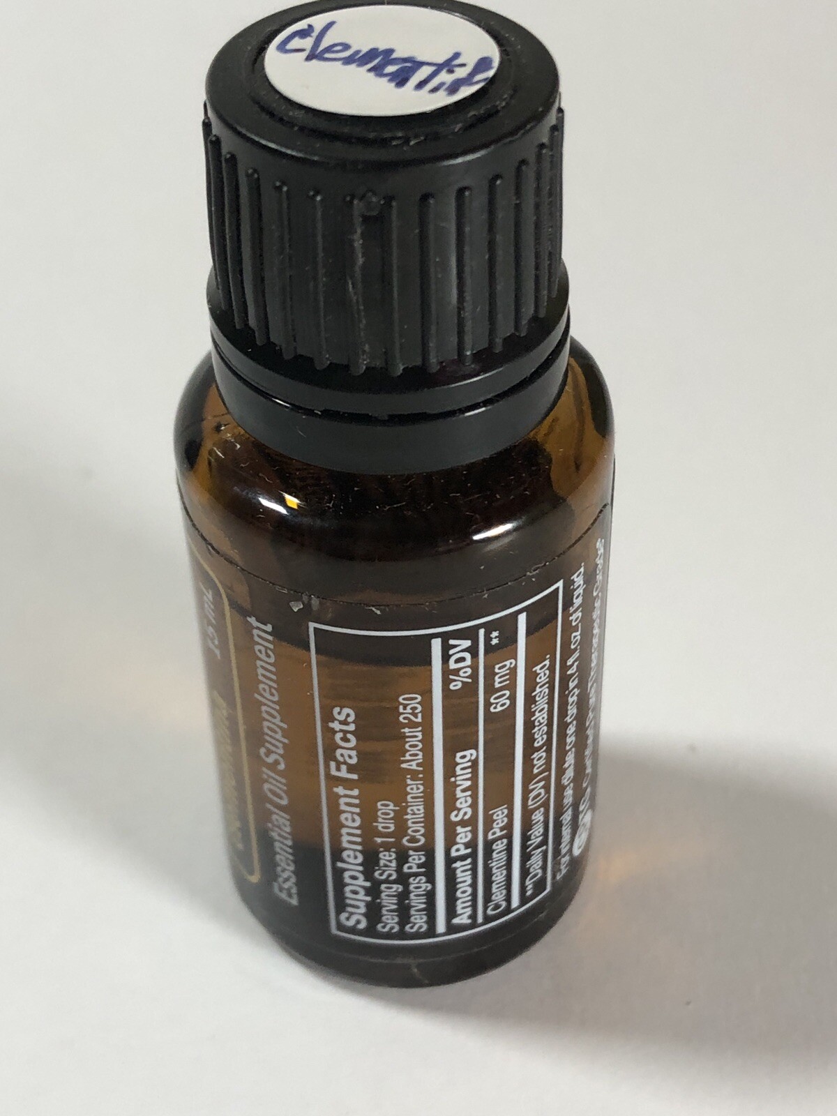doTERRA Clementine Essential Oil 15ml – NEW and Sealed – Exp 09/2024