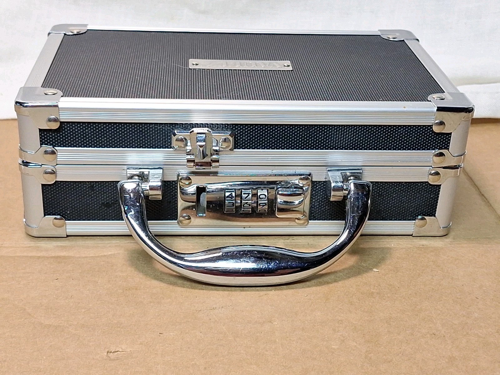 VAULTZ Combination Lock Box Locking Portable Case 8.25 x 5 x 2.75