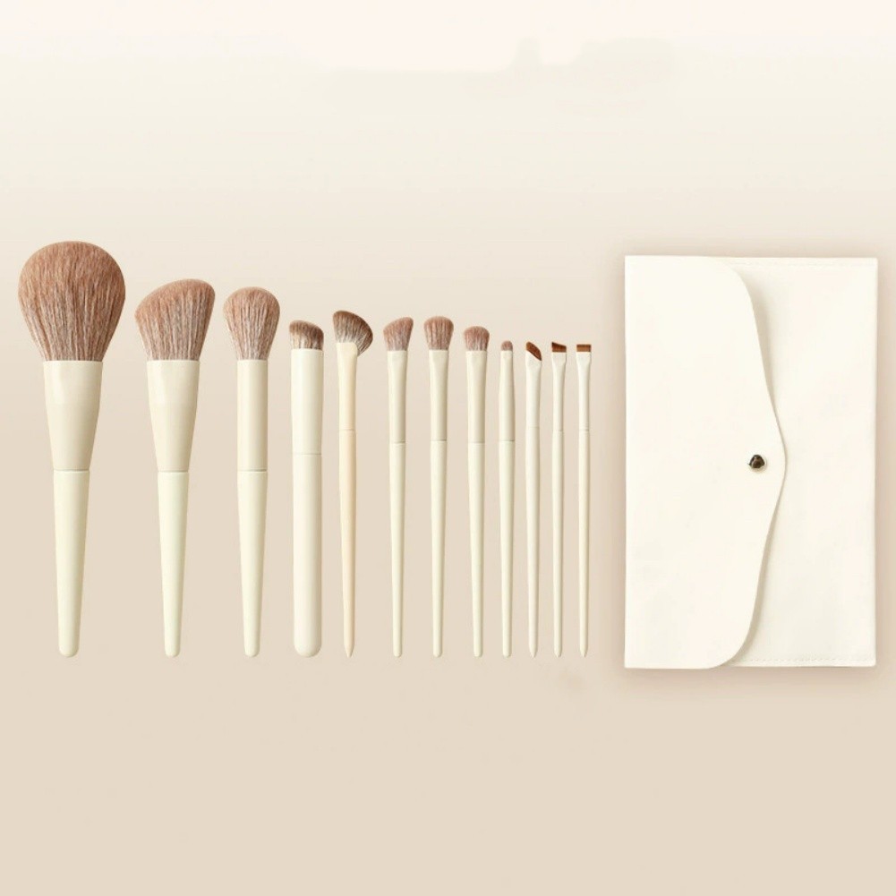Makeup Brush Set Professional Synthetic Fiber Foundation Blush Eyeshadow Kit