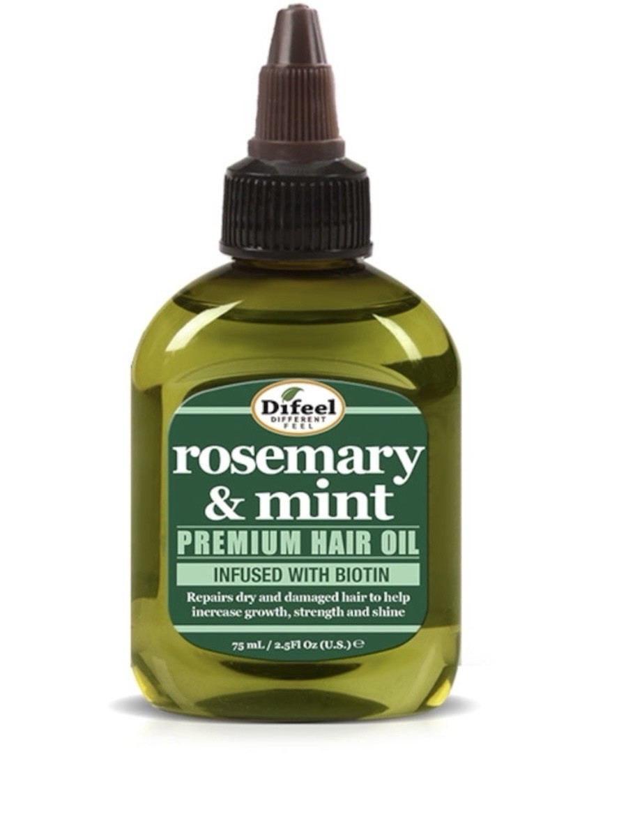Difeel Rosemary And Mint Premium Hair Oil With Biotin 2.5 oz