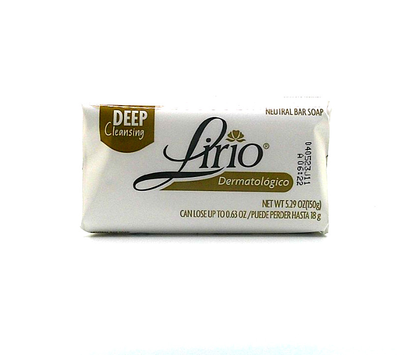 Lirio Neutral Dermatologic Bar Soap 5.3 oz Skin Care Soap Lot of 2