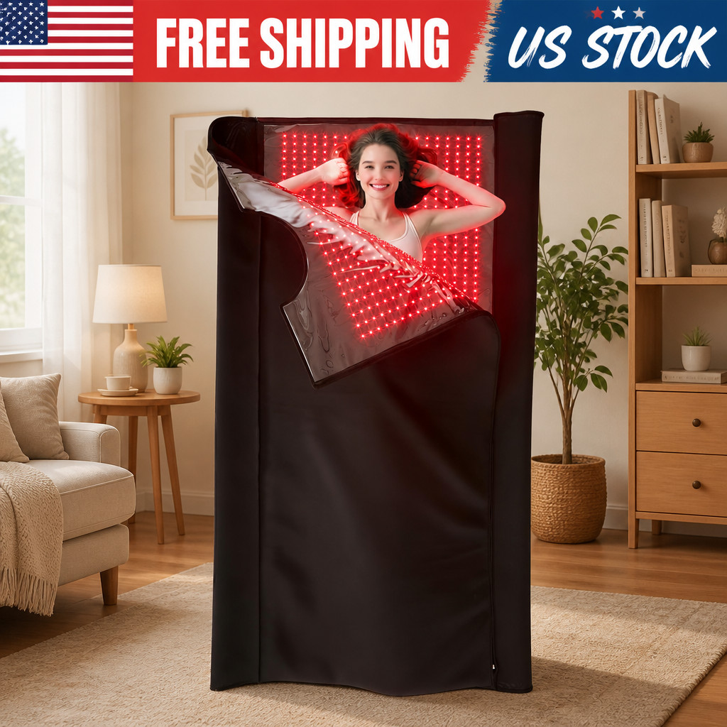Red Light Therapy Sleeping Bag, 2680 LEDs Full Body Red Infrared Light Therapy