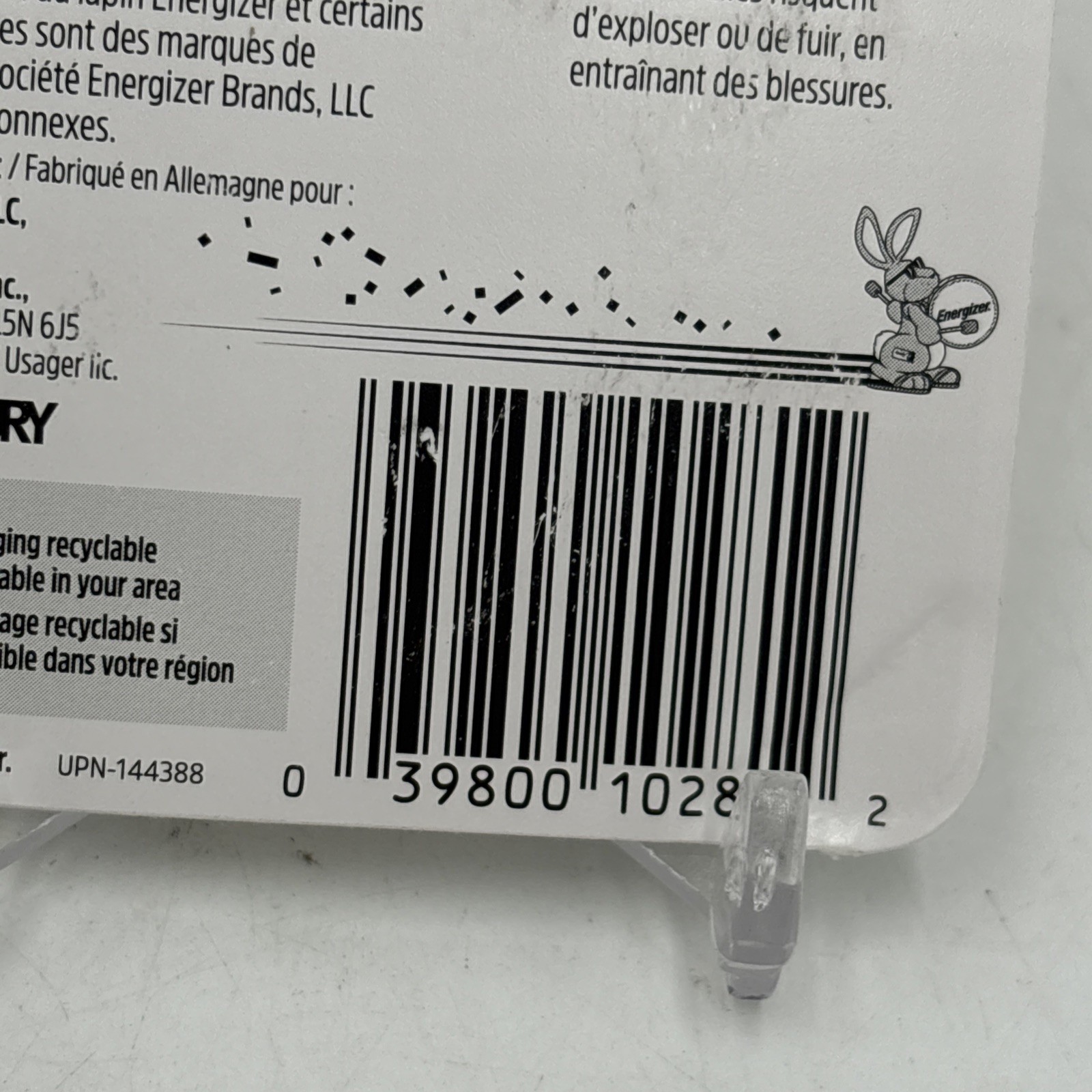 Energizer 8Pk Hearing Aid Battery AZ10DP-8 Size 10 Exp: 09/2024