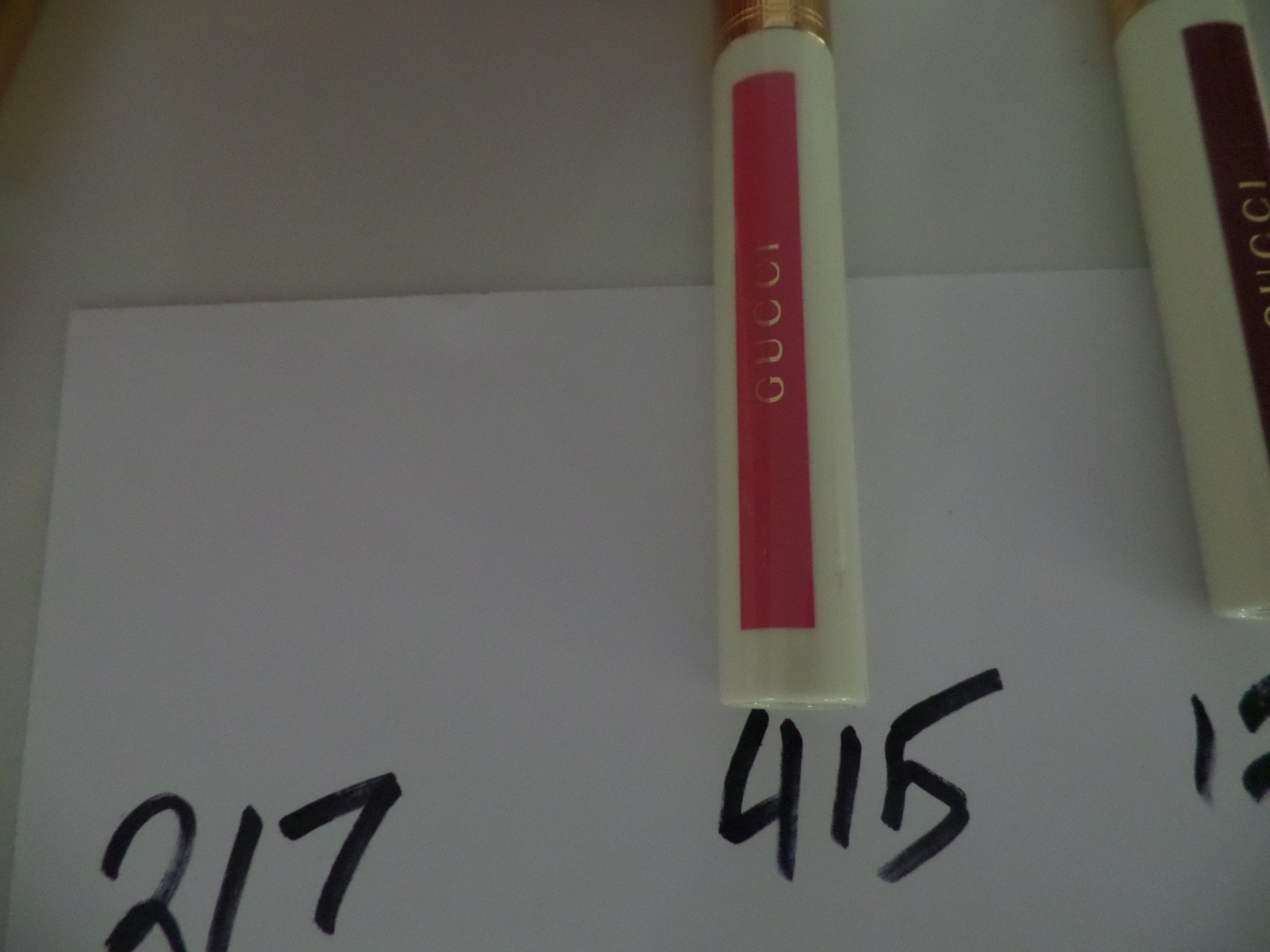 New Latest GUCCI Oil-In-Water Tint Hydrating Lip Stain, shades to pick, .21 oz.