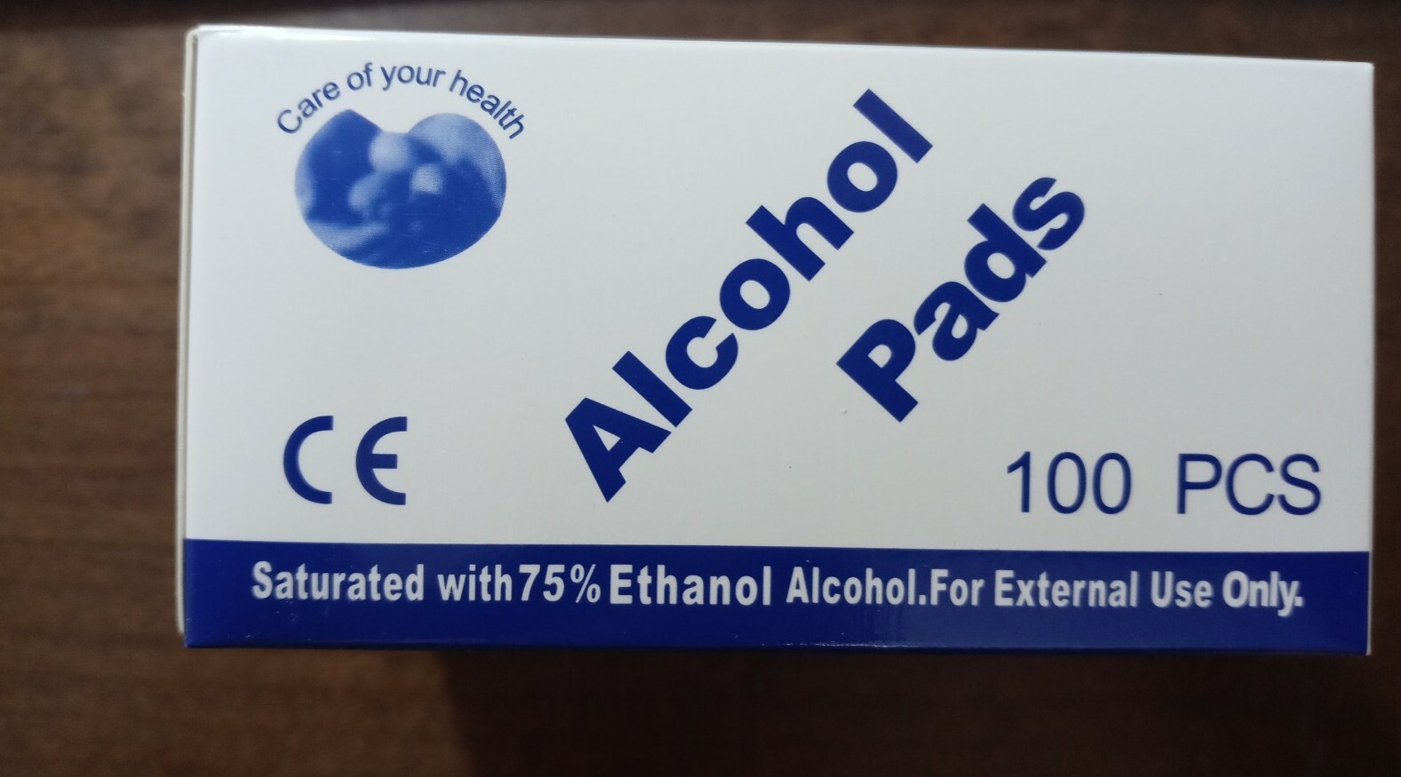 2Pk of 100pcs C/U-75% Alcohol Cotton 6x6cm/2.4in x 2.4in.New