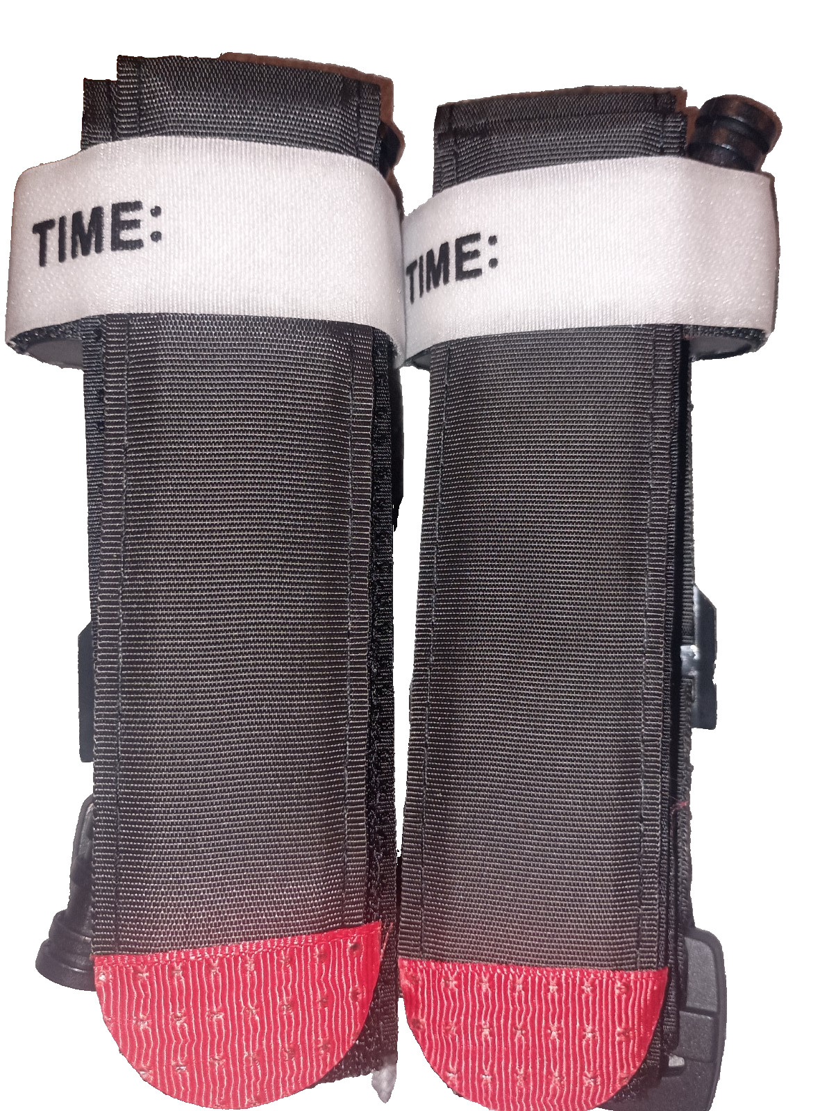 Tourniquet Set of 2 Self-Protection Arm Leg Black Red White -NEW & SEALED