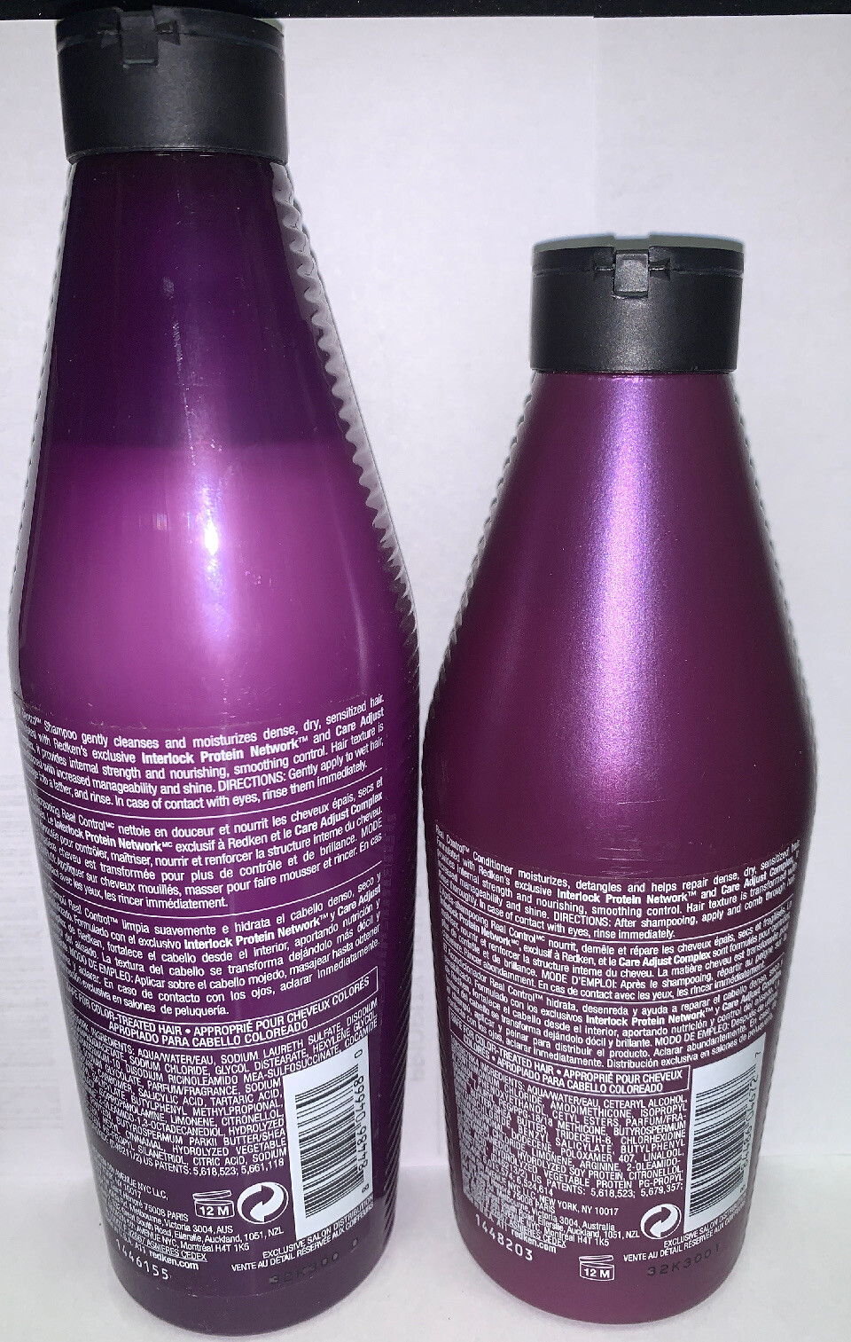 Redken Real Control Shampoo 10.1oz and Conditioner 8.5oz Set NEW!