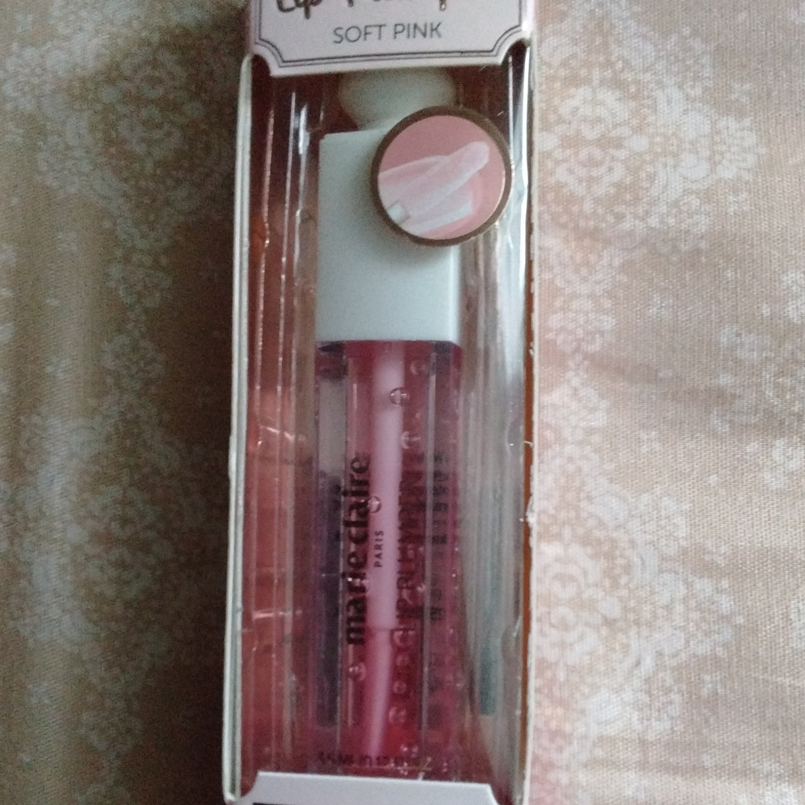 Marie Claire Collagen Infused Liquid Lip Plumper Soft Pink 3.5 mL/0.12 fl oz