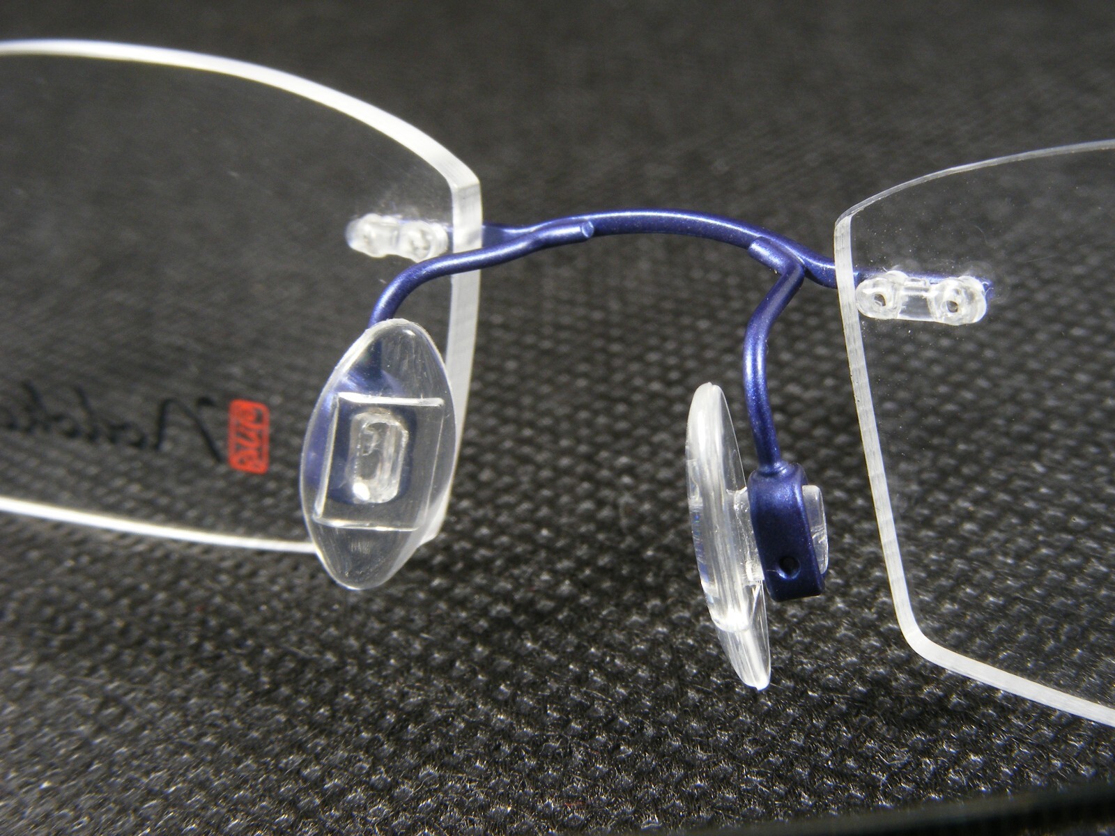 Nodoka Charmant ND10160 PU Purple Blue UNIQUE RARE EYEGLASSES GLASSES 49-19-140