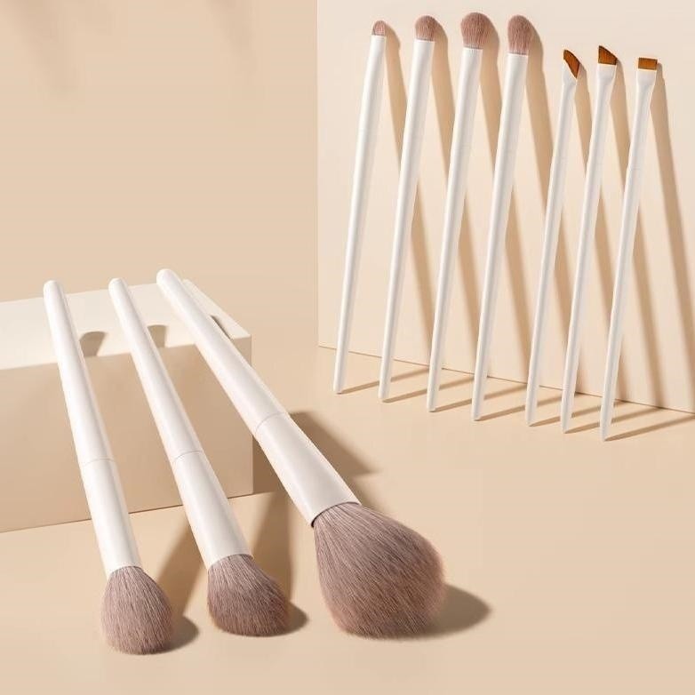 Makeup Brush Set Professional Synthetic Fiber Foundation Blush Eyeshadow Kit