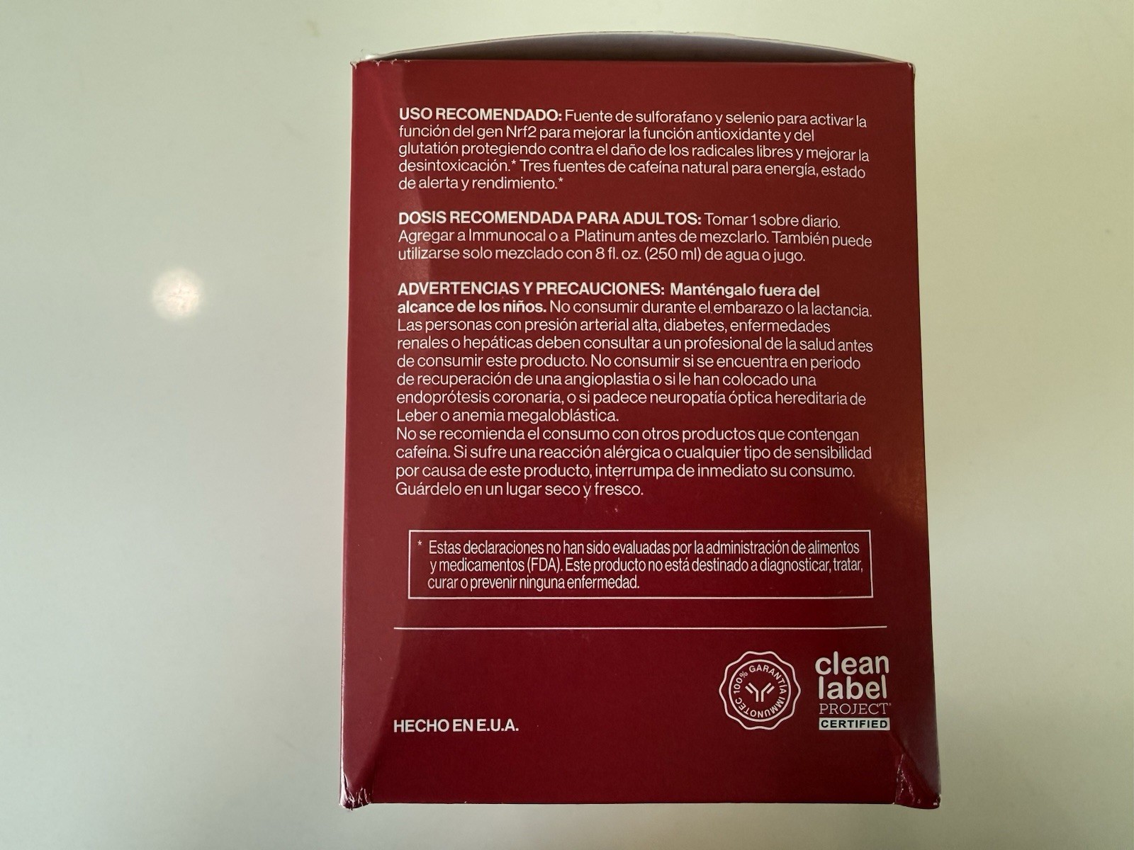Immunocal Booster Energy 30 Stick Packs HIBISCUS Exp 10/2027 – New/Sealed!