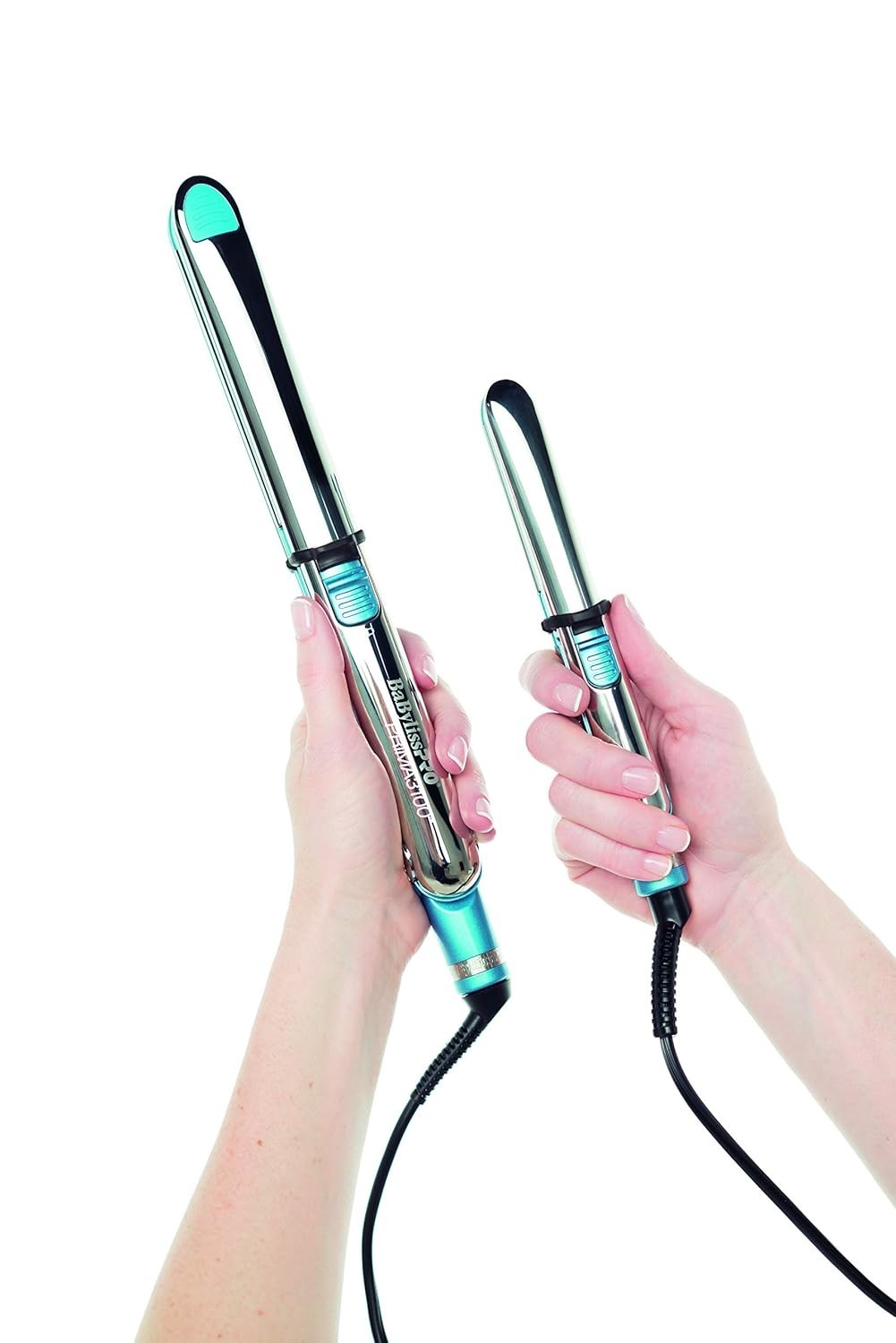 Prima 2000 Mini Nano Titanium 3/4″ Iron – Fast Heat, All Hair Types, Pouch