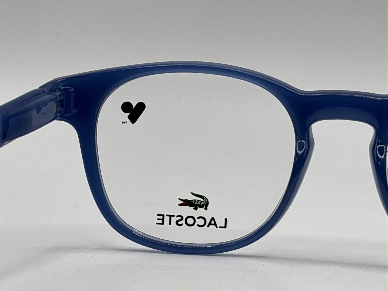 Lacoste L3654 414 46/18 M 135 Transparent Blue Full Rim Eyeglasses