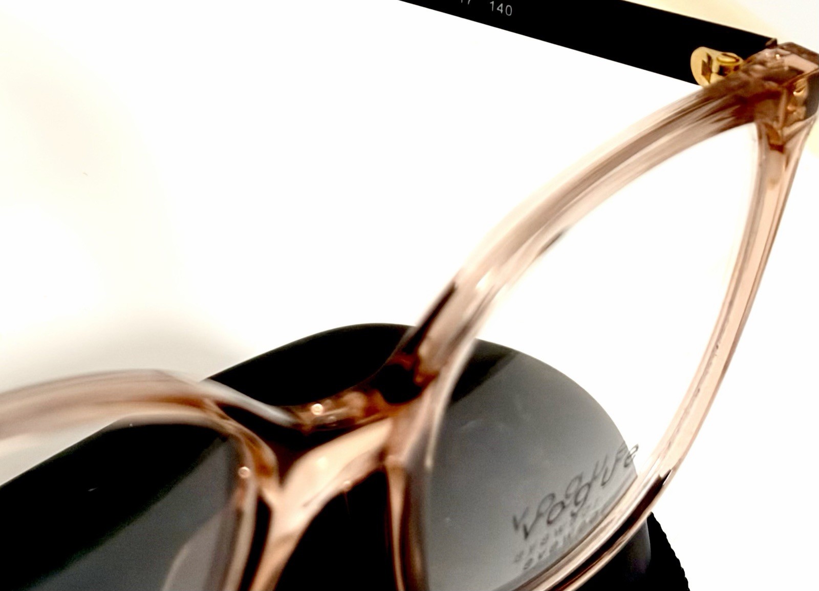 Vogue VO5236 Pink Plastic Full Rim Eyeglass Frames 53-16-140 Solid