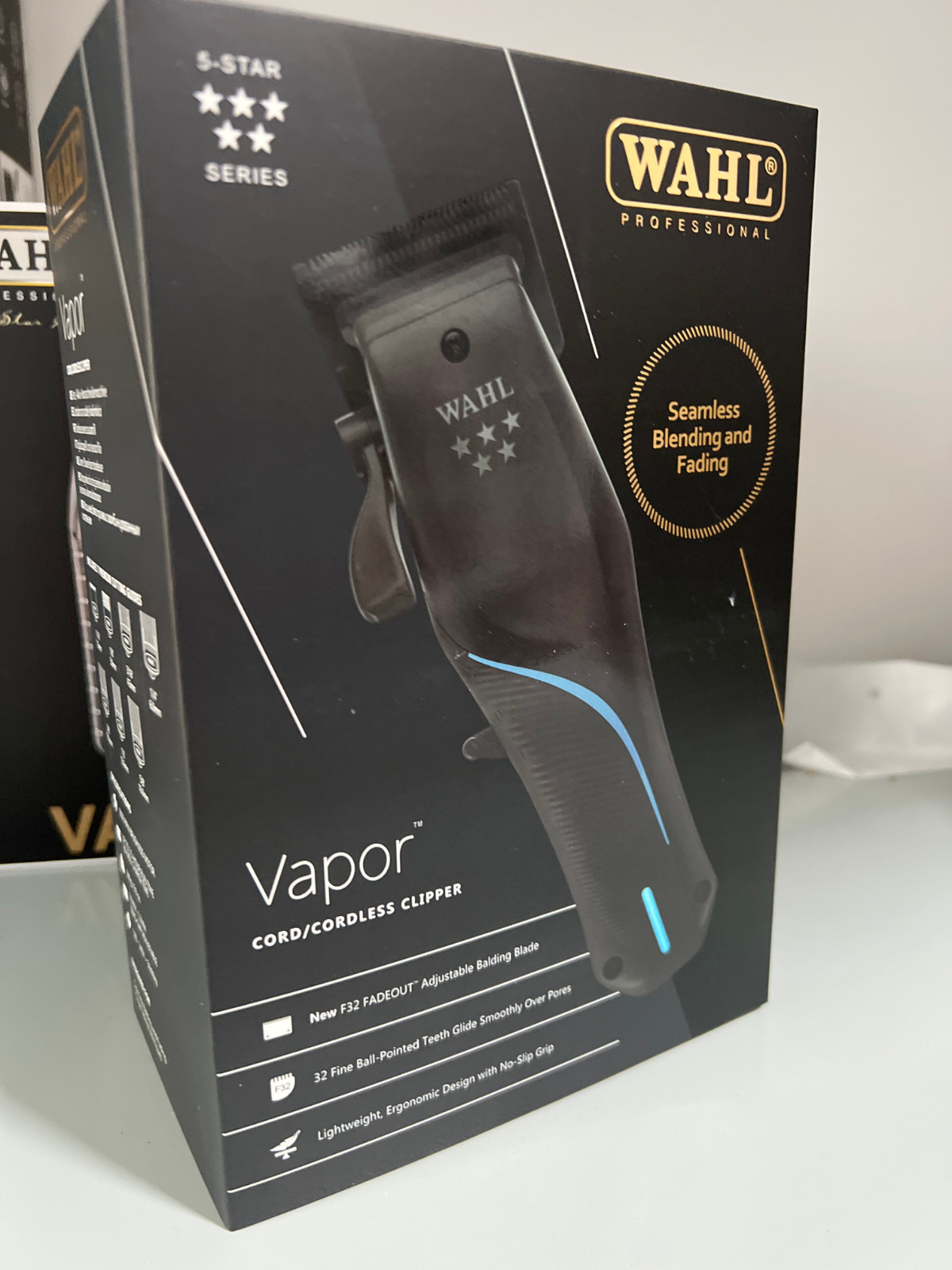Wahl Professional 5-Star Vapor Clipper F32 Fadeout Blade Cord/Cordless Barber