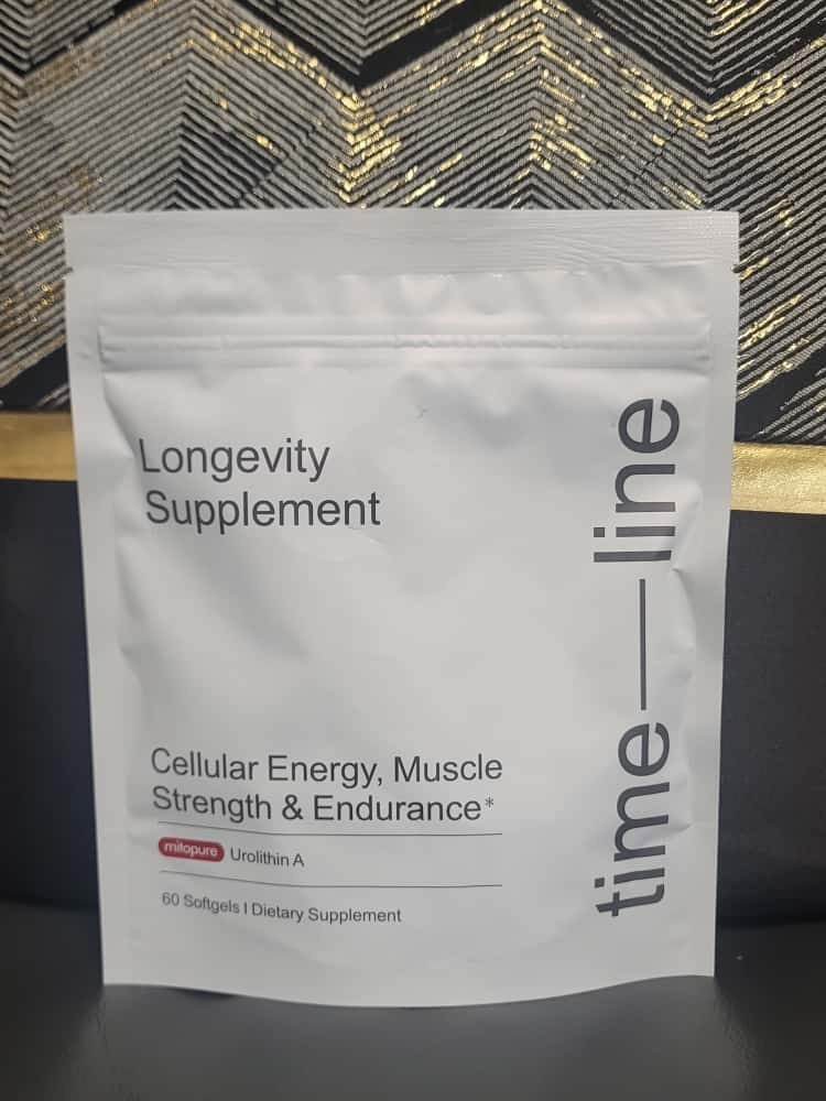 Pack of 2 Time-Line Longevity Supplement Mitopure Urolithin A 60 Softgels New