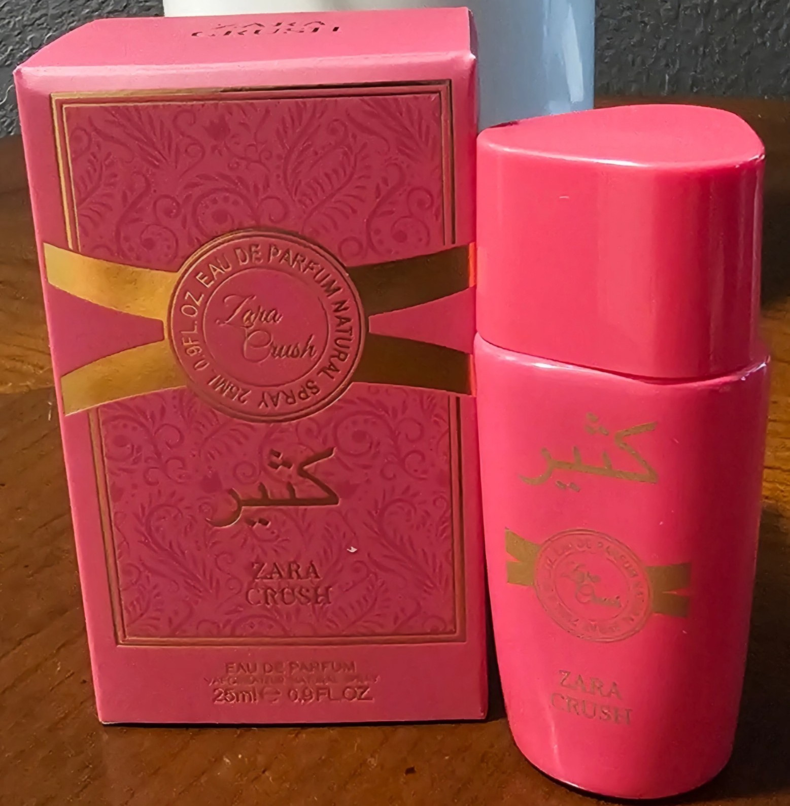 Zara Crush Eau de Parfum for her Spray Travel Size 0.9 fl oz