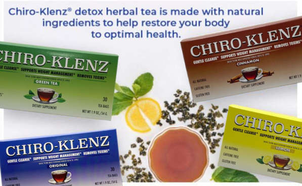 Chiro-Klenz Cinnamon Tea – Detox – Reduce Bloating – Colon Cleanse – 30 Teabags