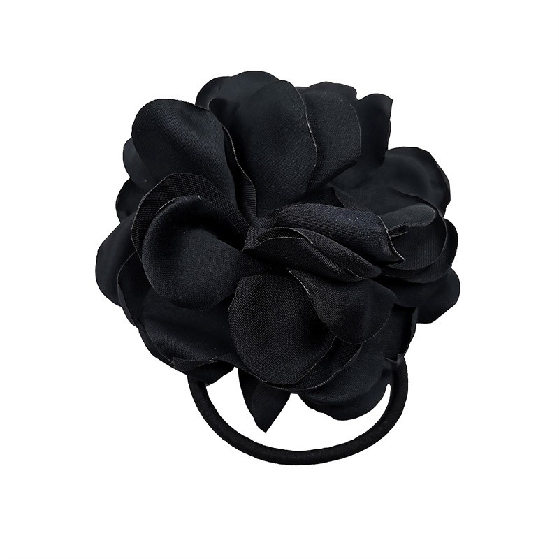 Hair Band Color Hair Women Flower Multicolor Hair Accessories Ponytail Holder