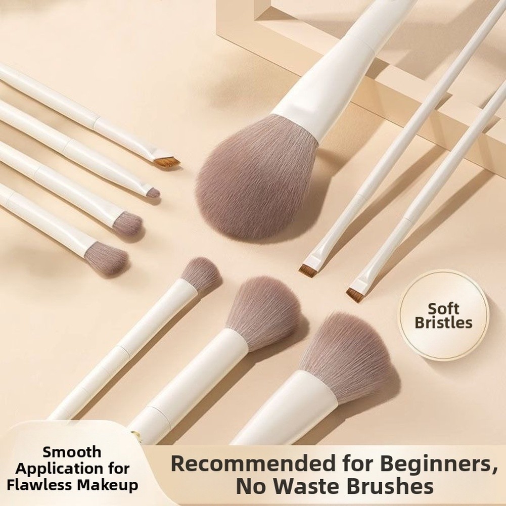 Makeup Brush Set Professional Synthetic Fiber Foundation Blush Eyeshadow Kit