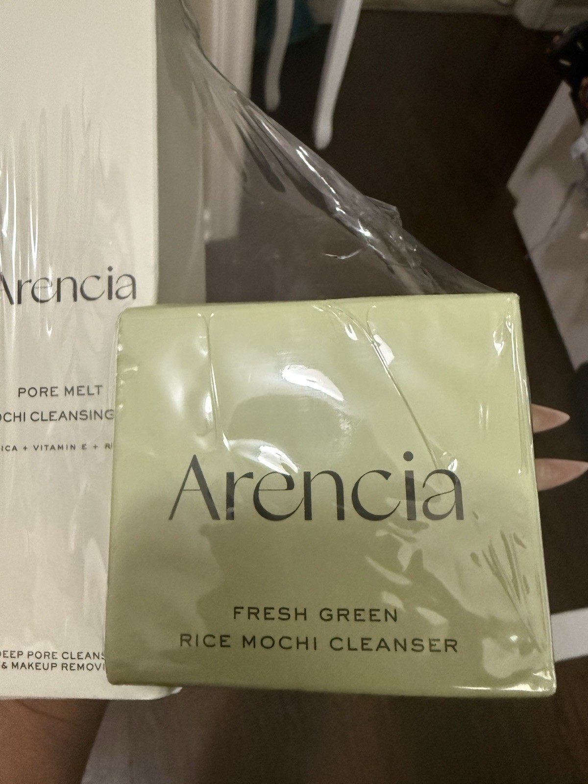 Arencia Pore Melt Double Cleansing Duo – Gentle Cleansing Oil & Fresh Green Rice