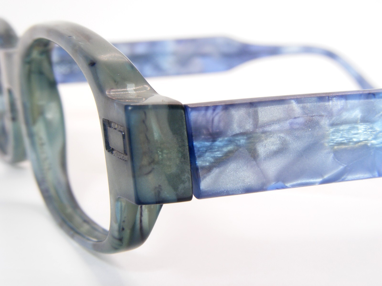 Cecile 182-0-0665/77 Matt Seafoam Green /Blue UNIQUE RARE EYEGLASSES 48-20-140mm