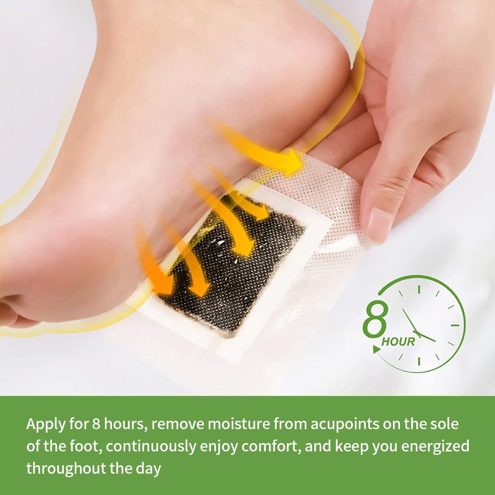 50-300pcs Foot Detox Patches Pads Toxins Deep Cleansing Herbal Organic Slimming